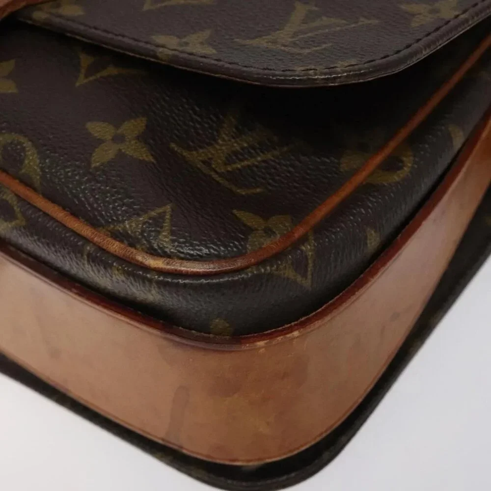 LOUIS VUITTON Monogram Cartouchiere MM Shoulder Bag M51253 LV Auth 123706 - Picture 5 of 16